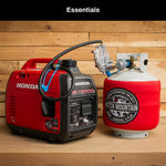 Honda EU2000i Propane, Natural Gas & Gasoline Generator Tri-Fuel Kit