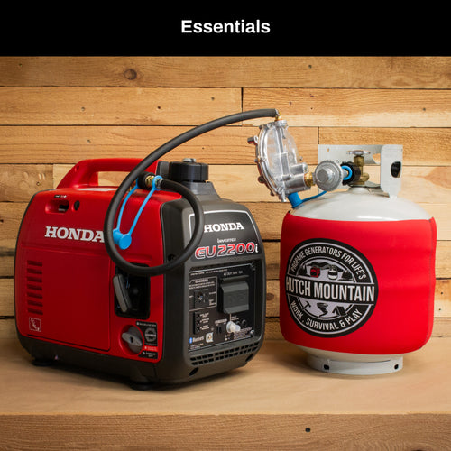 Honda EU2200i Propane, Natural Gas & Gasoline Tri-Fuel Conversion Kit