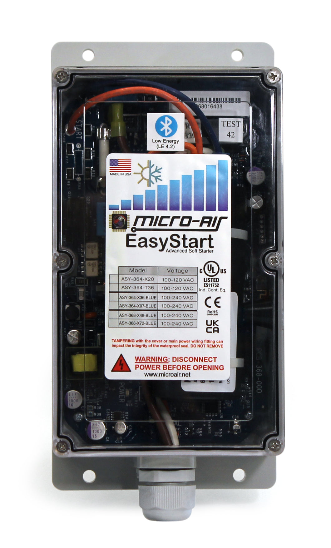 Micro-Air EasyStart 368 front view