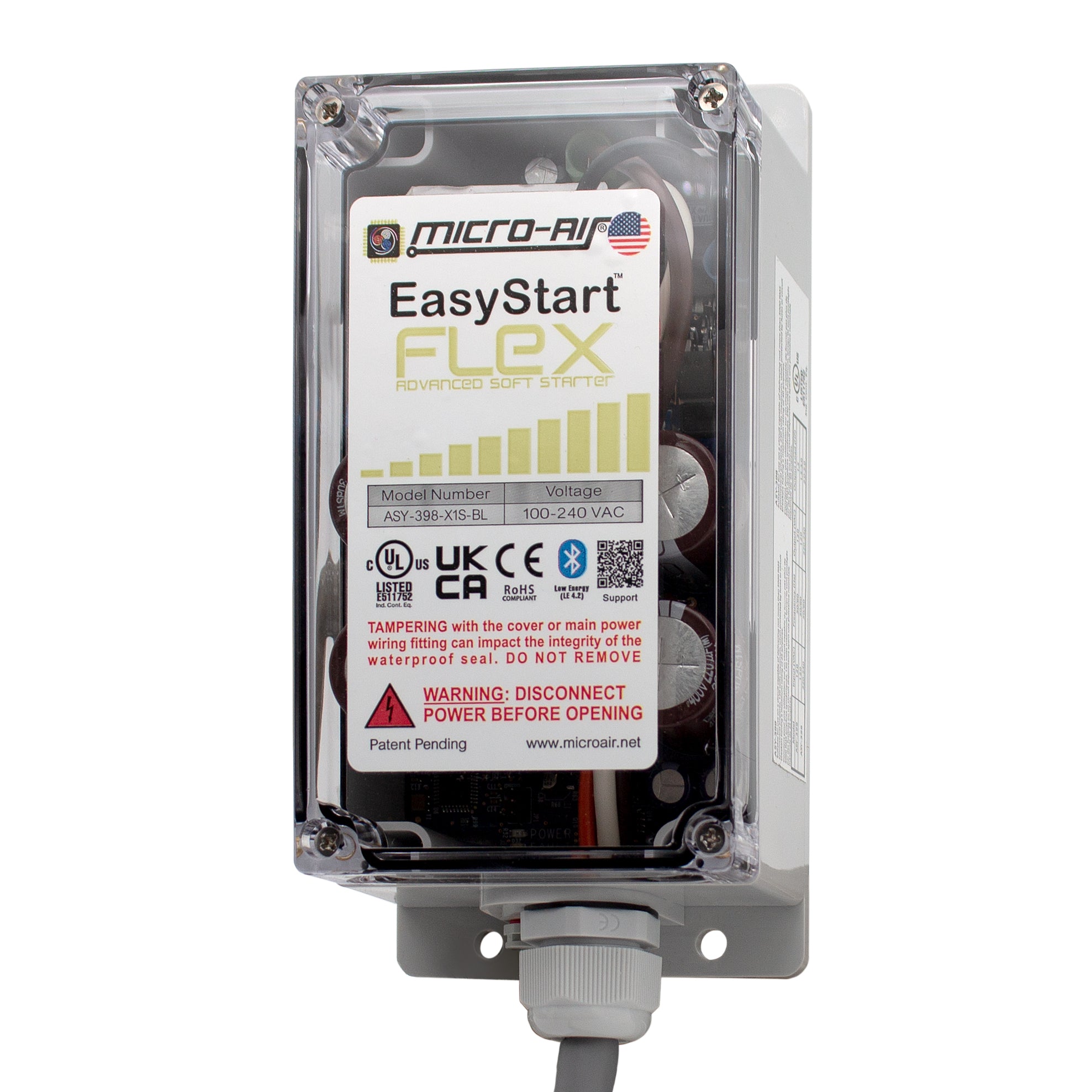 Micro-Air EasyStart Flex Bluetooth Soft Starter for Home AC | Hutch ...