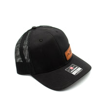 Load image into Gallery viewer, Hutch Mountain Hat (Black/Leather)