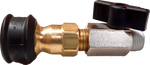 3/8 inch Quarter Turn Valve with a 3/8 inch Female Quick Disconnect