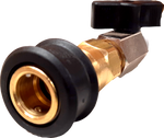 3/8 inch Quarter Turn Valve with a 3/8 inch Female Quick Disconnect