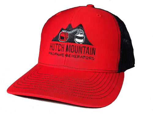 Hutch Mountain Hat (Red) Front