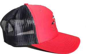 Hutch Mountain Hat (Red) Side View