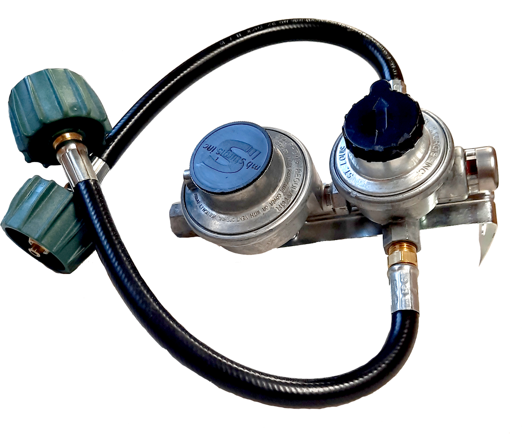 MB Sturgis Auto Changeover Regulator With Propane Pig Tails